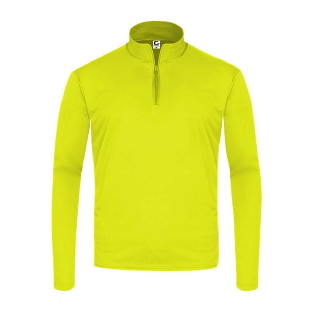 Youth QuarterZip Pullover S / Safety Yellow