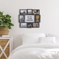 thumbnail image 5 of Melannco Customizable Letterboard 8-Opening Photo Collage, 19 x 17 inch,Distressed Black, 5 of 5