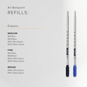 Cross Ballpoint Pen Refill - Blue - Broad - Dual Pack
