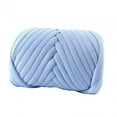 thumbnail image 5 of BLESIYA Chunky Wool Yarn Arm Knitting Yarns Soft Weight Yarn for Weaving Scarf Pillow Light Blue, 5 of 8