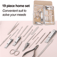 thumbnail image 3 of Bienvenido, fabricantes de juegos de tijeras para uñas, venta al por mayor, herramientas multifuncionales para manicura y belleza, 3 of 5