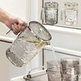 thumbnail image 1 of Sentmoon Drink Pitcher Juices Pitcher Cold Kettle Refrigerator Cold Kettle Fruit Teapot Lemonade Drink Containers for Kitchen Home Party Bar Wedding, 1 of 8