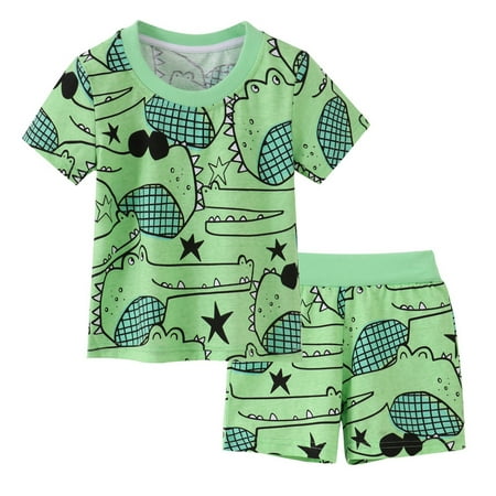 

Toddler Boys Short Sleeve Cartoon Prints T Shirt Tops Shorts Child Kids Set&Outfits Toddler Outfits Girls 4t Outfits for Toddler Boys Track Suit Juniors 6 Month Old Baby Clothes Baby 4 Piece Baby 3