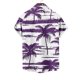 thumbnail image 3 of Mens Casual Manga Corta Botón Abajo Camisas Impresas Bolsillo Botón Turndown Cuello Top Blusa Camisa, 3 of 5
