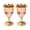 4, variant on lanema Pack of 2 Metal Shot Glasses Renaissances Medieval Mini Chalice Goblet Wine Cups