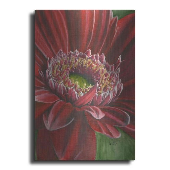 Luxe Metal Art 'Bauble' by Barbara Keith, Metal Wall Art, 16"x24"