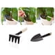 thumbnail image 3 of Miniexcavadora, pala y rastrillo para espacios compactos, ideal para plantar y cuidar jardines domésticos Kit de herramientas de jardinería para balcones, 3 of 8
