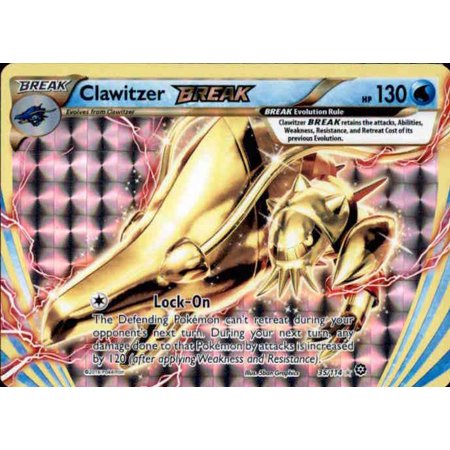 Pokemon Steam Siege Clawitzer BREAK #35 - Walmart.com