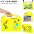 thumbnail image 3 of Dteck Crossbody Strap Kids Case for Samsung Galaxy Tab A9 8.7-inch (SM-X110/X115/X117),Cute EVA Hand Grip Case Shockproof Kickstand Cover with Shoulder Strap,Yellow, 3 of 6