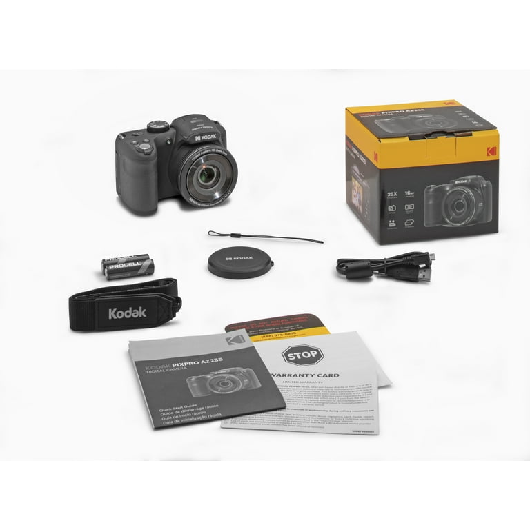 KODAK PIXPRO AZ255-BK 25x Optical Zoom Digital Camera