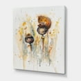 thumbnail image 3 of Little Mouse Sitting On Poppies 12 in x 8 in Painting Canvas Art Print, by Designart, 3 of 4