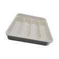 thumbnail image 1 of veasfak Cutlery Silverware Tray with 5 Compartments Expandable Drawer Organizer Tray, 1 of 9