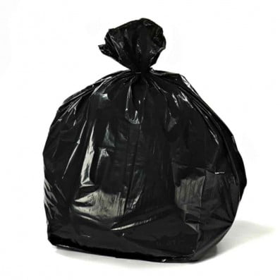 Plasticplace 55 Gallon Trash Bags │1.5 Mil │ Black Rubbermaid Compatible Garbage Can Liners │ 40" x 50" (100 Count)