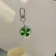 thumbnail image 4 of Distinctive Four Leaf Clovers Pendant Key Charm for Individualistic Adornment, 4 of 12