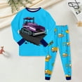thumbnail image 2 of Leey-World Bamboo Viscose Toddler Pajamas Boys Girls Baby Pjs Sets Kids Long-Sleeve Snug fit Sleepwear 6-12 Months 12-24 Months 2t 3t 4t 5t 6t 7t 8t 9t Children(Sky Blue,5-6 Years), 2 of 5