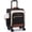Black/White/Brown, variant on LOVEVOOK Carry On Luggage 22x14x9 Airline Approved,20 Inch Carry-on Suitcase for Women,Softside Suitcases with Wheels,Rolling Checked Luggage with TSA Lock,Lightweight Travel