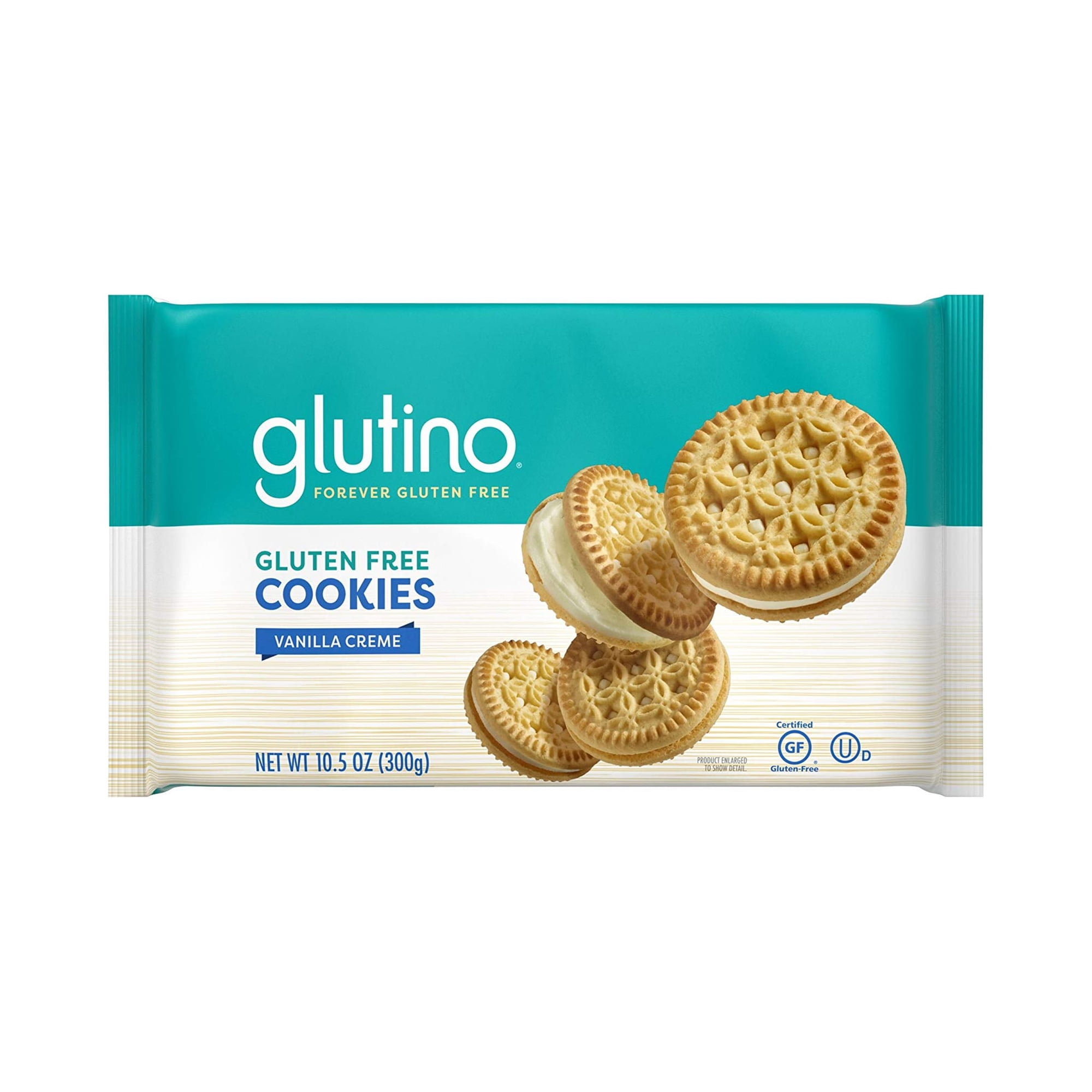 Glutino Gluten-Free Vanilla Creme Cookies 10.5 oz RDD9