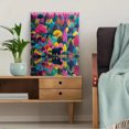 thumbnail image 5 of Vibrant Bear Forest Canvas Print Wall Art for Living Room Bedroom Dining Room Office Home Decor, 5 of 8