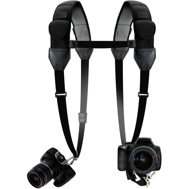 Professional Dual Shoulder Strap Camera Harness with Durable, Comfort