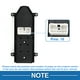 thumbnail image 4 of Interruptor de ventana eléctrica Unique Bargains No.935752B000S4 para el lado del pasajero delantero derecho para Hyundai Santa Fe 2007-2012 Negro, 4 of 7