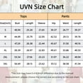 thumbnail image 3 of UVN Outfit Set for Women Long Sleeve Tops and Jogger Pants 2 Piece Matching Set with Pockets, 3 of 9
