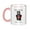 Pink-2, variant on Holy Grail Black Knight Classic Film Character Mug 11oz - Home & Office Use, Comedy Fan Gift(White)