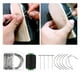 thumbnail image 5 of Agujas curvas para coser,Hilo de aguja curvado para coser,Hacer pelucas,alfileres,juegos de agujas,herramientas,Coser agujas curvas tipo C,pasador T,agujas tipo J,Bloqueo de, 5 of 10