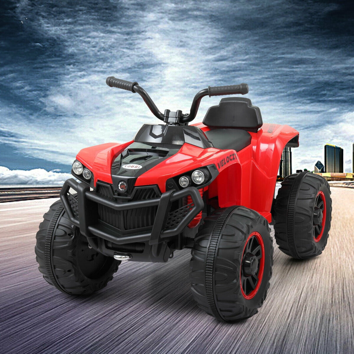 Topcobe Electric Car for Kids, 6V Kids Ride On Toys for Girls Boy