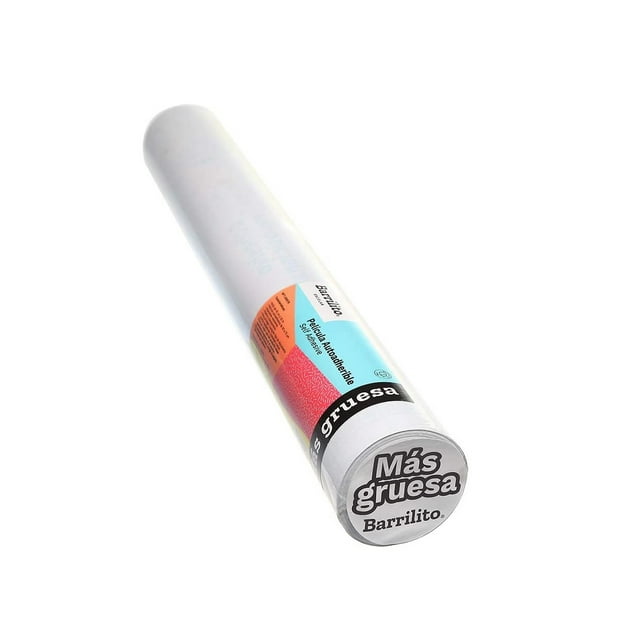 Forro Adherible en Rollo Barrilito Transparente Mod.7020 45 cm x 20 m