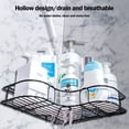 thumbnail image 4 of Hvxrjkn Shower Caddy Corner Shelf, Bathroom Storage Shower Caddy Wall Mounted No Drilling System Rustproof Corner Rack Organizer for Bathroom and Kitchen, 4 of 10