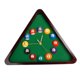 thumbnail image 4 of Reloj de pared con tema de billar, marco de madera, silencioso, sin , decorativo, funciona con pilas para Bar, cafetería, fácil de instalar,, 4 of 8