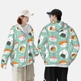 thumbnail image 6 of Easygdp Kawaii Sushi Lightweight Long Sleeve Sun Shirt Sports long-Sleeved Sun Protective Clothing, Quick Drying Breathable - 3X-Large, 6 of 9