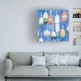 thumbnail image 2 of Trademark Fine Art Emma Caroline Salty Ocean Buoys I Canvas Wall Art - 18x18, 2 of 5