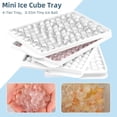 thumbnail image 7 of Mini Ice Cube Trays, Small Tiny Round Pebble Crushed Nugget Ice Trays for Freezer with Lid - Chilling Drinks Coffee Juic, 7 of 7