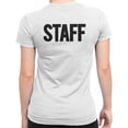 thumbnail image 2 of NYC Factory Ladies Staff Tee's Front & Back Screen-Print Regular US Sizing, 2 of 2