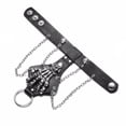 thumbnail image 2 of Punk Rock Gótico Guante Esqueleto Mano Guante Cadena Enlace Pulsera Brazalete, 2 of 8