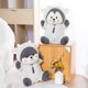 thumbnail image 2 of Cute / Soft / Wolf Plush Toys / Big Gray Wolf Plush Toys Wrapped In Sheepskin / Children's Birthday Gifts / Christmas Giftsstyle230cm Deng Xun unisex, 2 of 2