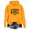 Yellow, variant on Wang6 Graphic Hoodies for Womens Loose Camping Mode Letter Pirnted Hooded Pullovers Sweatshirts Trendy Fall Long Sleeve V Neck Tops with Pocket Yellow XL