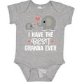 thumbnail image 3 of Inktastic Best Granna Ever Grandchild Boys or Girls Baby Bodysuit, 3 of 5
