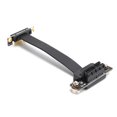 thumbnail image 1 of Extension Cable, PE+tinned Copper+TPE Dual Vertical 90 Direction Design Low Attenuation Easy To Install Ethernet Cable  for  Adapter for Server, 1 of 8