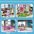 thumbnail image 3 of Serie de casas en el árbol de la buena amiga de una niña, compatible con juguetes de bloques de construcción creativos de partículas pequeñas LEGO, 3 of 5
