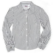 No Boundaries - Juniors French Cuff Striped Shirt