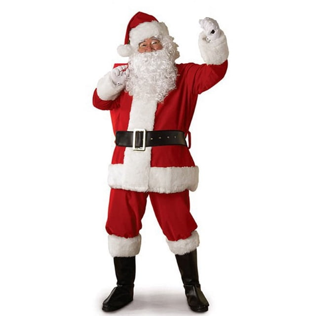 Santa claus costume cosplay santa claus clothes Unisex Santa Claus Costume Cosplay Santa Claus Clothes Performance Costume Set for Party and Christmas ANGGREK Otros