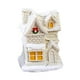 thumbnail image 5 of Manualidades navideñas para casas luminosas, regalos navideños, adornos luminosos de resina blanca Estilo G, 5 of 9