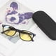thumbnail image 4 of Estuches rígidos unisex para anteojos, estuche protector para anteojos, estuche rígido para anteojos que se adapta a la mayoría de los anteojos, 4 of 5