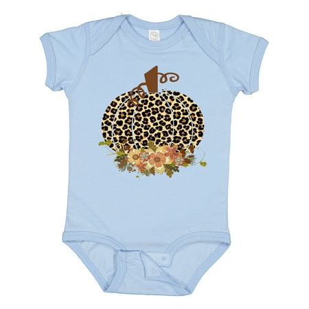

Inktastic Cheetah Print Pumpkin Gift Baby Boy or Baby Girl Bodysuit