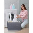 thumbnail image 3 of Cesta Apilable extra grande Azul AGBOX | Multiusos, Organiza tu Hogar | Resistente y Duradera, 3 of 5
