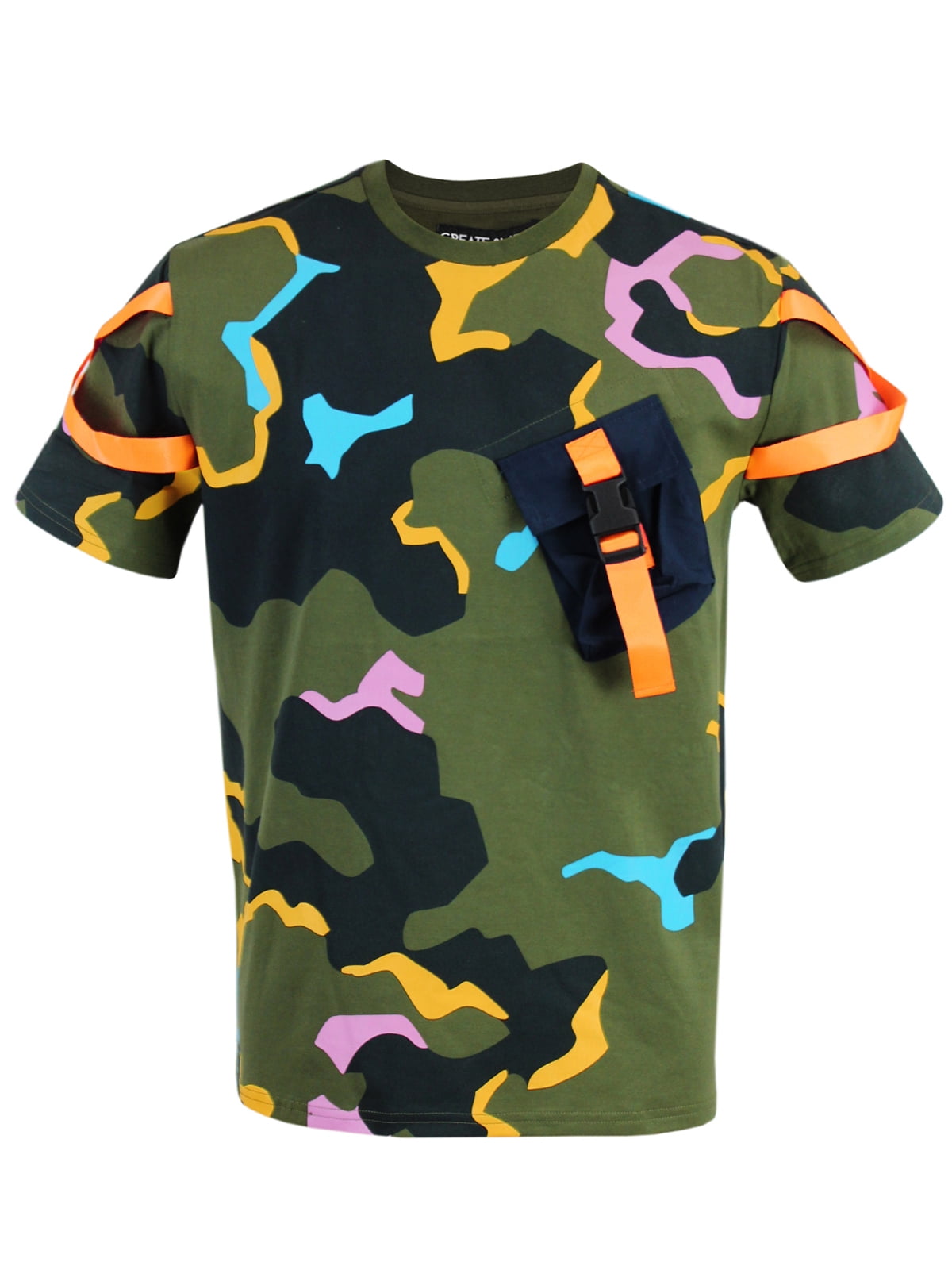 Create 2MRW Men's Camo Tech Graphic Tee 