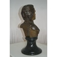 thumbnail image 6 of Frederic Francois Chopin Bust Bronze Statue -  Size: 12"L x 8"W x 21"H., 6 of 11