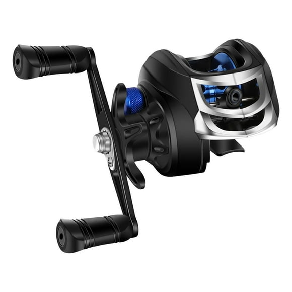 Almencla Moulinet de Lancer d'Appâts Super Compact 8 kg Traîne Max pour Équipement de Moulinet de Pêche Main Droite Main Droite